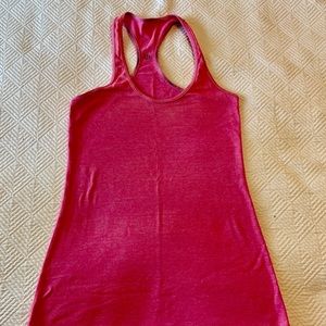 Lululemon Pink Racerback Tank